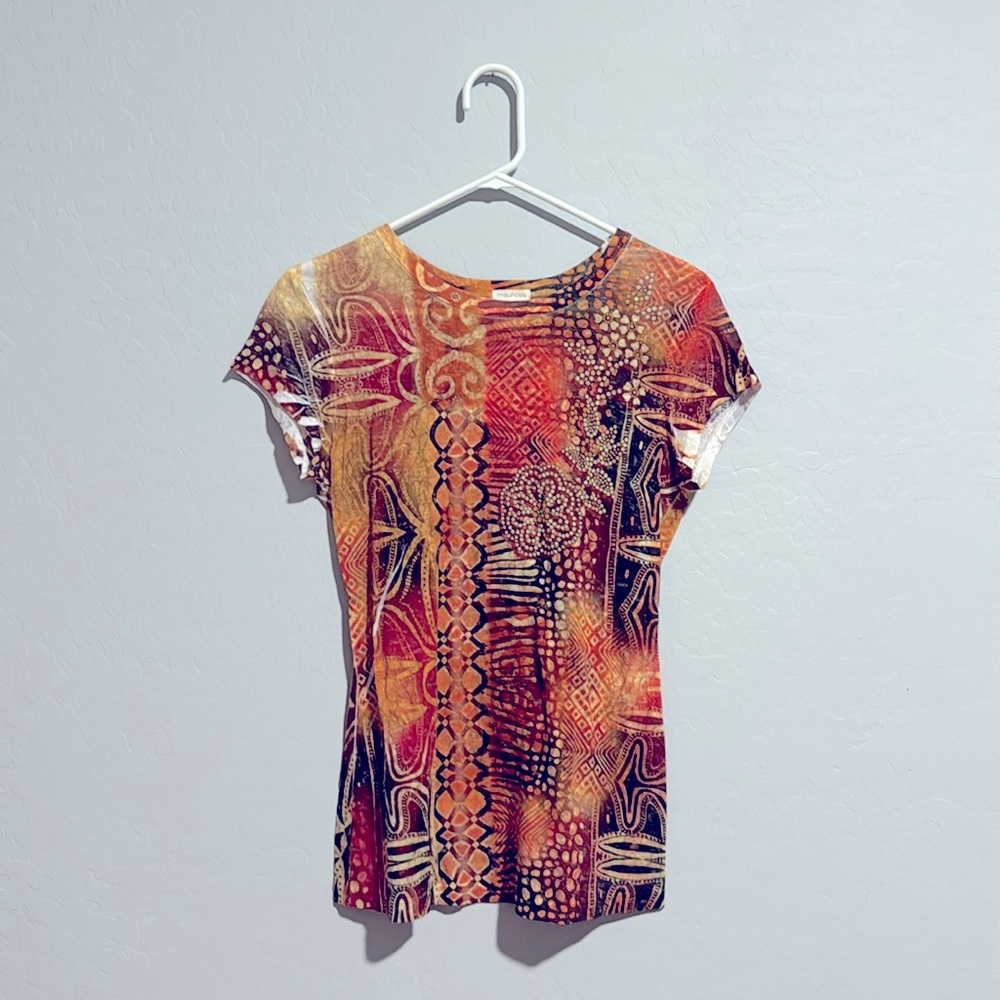 Vintage Y2K Maurice’s Burnout Tee - Picture 2 of 5